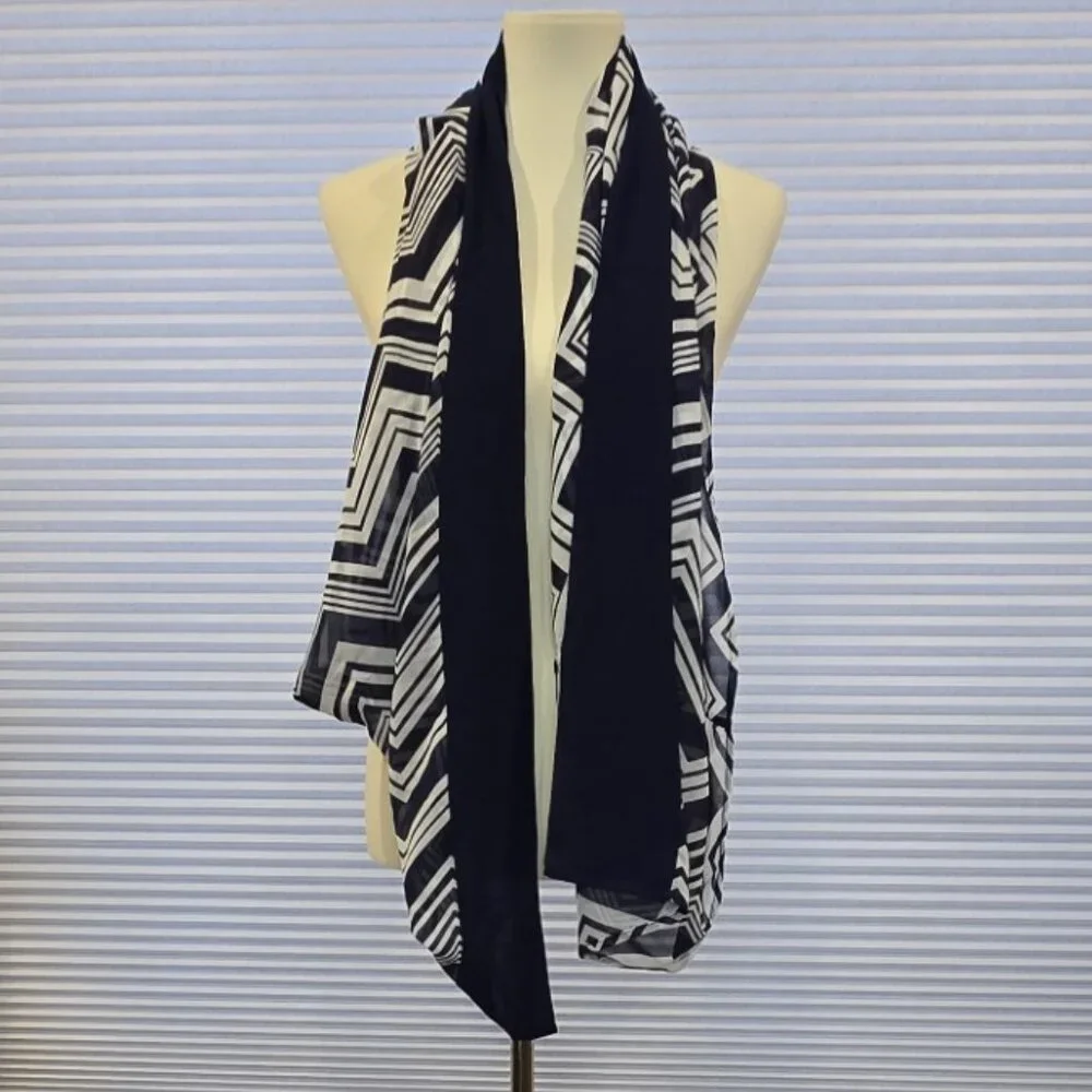 Ruby Ribbon Kimono Shawl #0326 NWOT